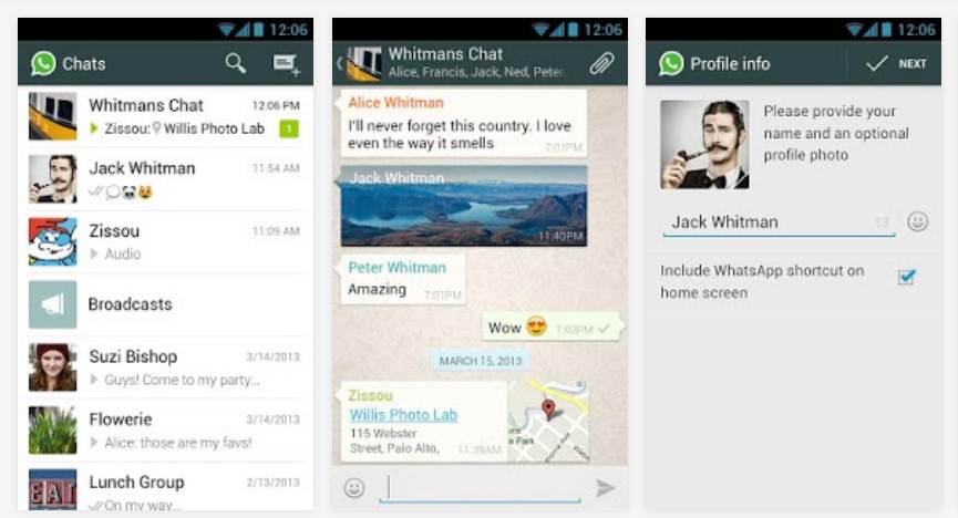 WhatsApp Messenger 2.11.505 Android