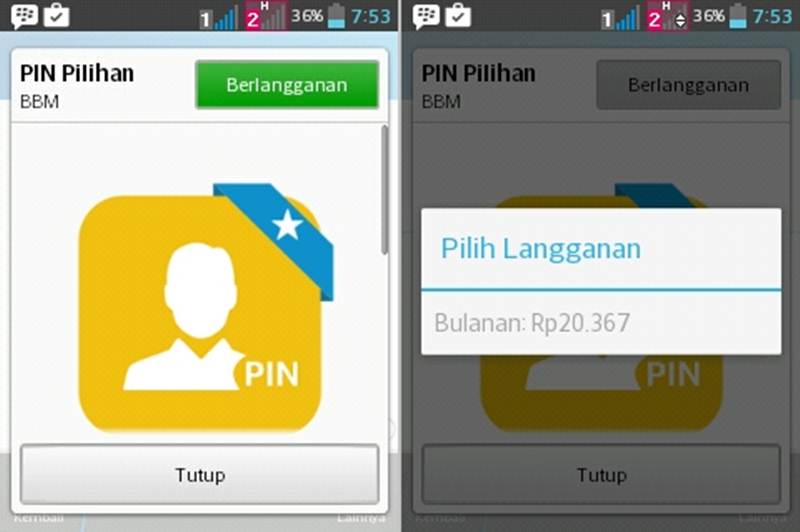 BBM Android 2.7.0.20 Fitur Custom PIN Terbaru