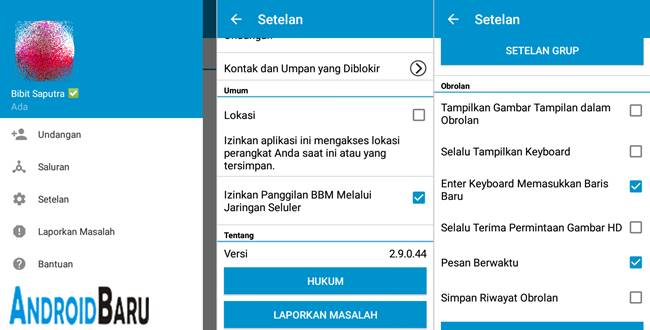 BBM Android 2.9.0.44 APK Full Material Design