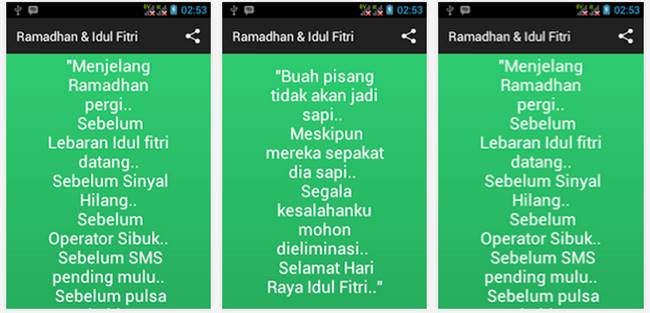 SMS Ucapan Puasa Ramadhan dan Lebaran Terbaru Lengkap