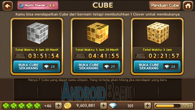 Trik Cepat Mendapatkan Legendary Cube LINE Lets Get Rich Gratisan