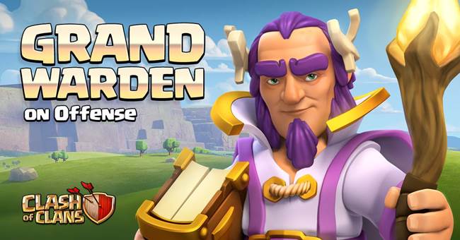New hero revealed COC The Grand Warden