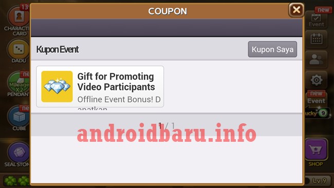 Kode Kupon GIFT FOR PROMOTING VIDEO PARTICIPANTS Get Rich