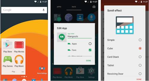 Nova Launcher - Tema Android Keren