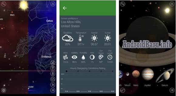 Download Night Sky Full APK Aplikasi Astronomi Android Terbaik