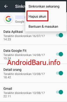 Cara menghapus akun Gmail yang lupa password