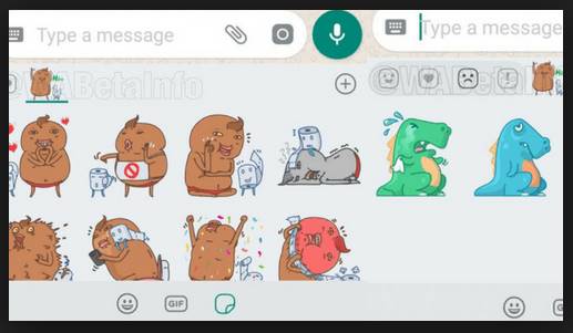 Cara Memunculkan Stiker di WhatsApp Android