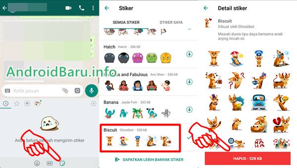 Cara Menghapus Stiker WA yang Sudah Didownload secara Permanen