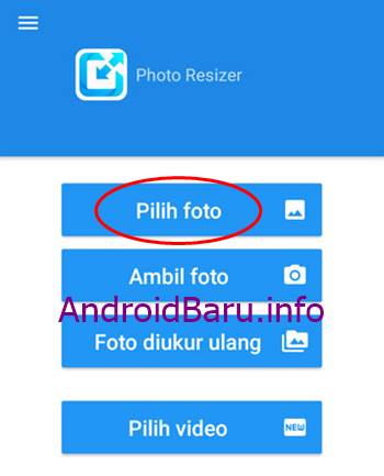 Cara mengubah ukuran foto menjadi 2x3 di android