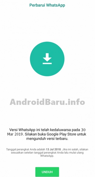 Cara Mengatasi WhatsApp Kadaluarsa di Android Tanpa Download Update