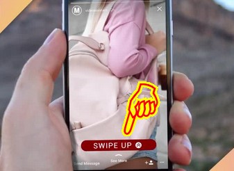 Trik Cara Menambahkan Link di Instagram Story di Android [IG Swipe UP]