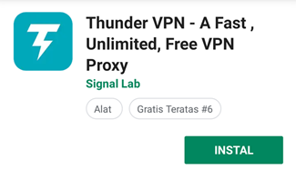 Download Thunder VPN Apk - Aplikasi VPN yang Aman untuk Android