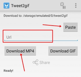 Cara Download Video Twitter Lewat Android Menggunakan Tweet2GIF
