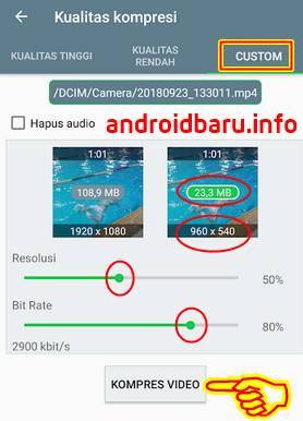 Cara Memperkecil Ukuran Video di Android Tanpa Mengurangi Kualitas Gambar dan Suara