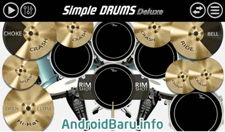 Download Aplikasi Simple Drums Deluxe Apk Paling Responsif di Android