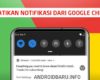 Tutorial Mengaktifkan atau menonaktifkan notifikasi Google Chrome Android