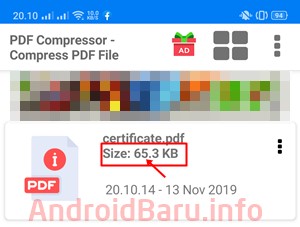 Cara Kompres File PDF Dengan Android Online Offline