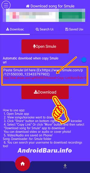 Aplikasi Smule Downloader for Android APK Full Free