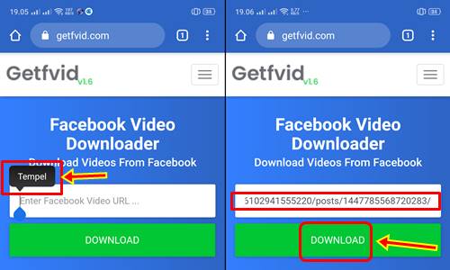 Cara Menyimpan Video dari Facebook tanpa Aplikasi di Android