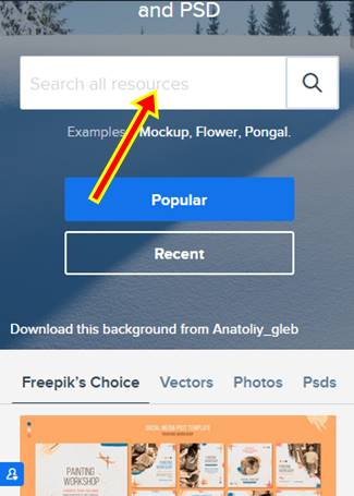 Cara Download Gambar Gratis di Freepik Android