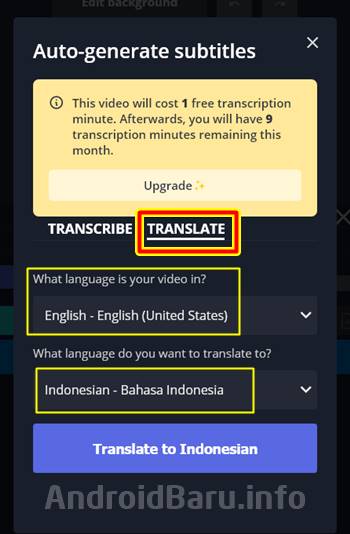 Cara Menerjemahkan Suara Video di Android